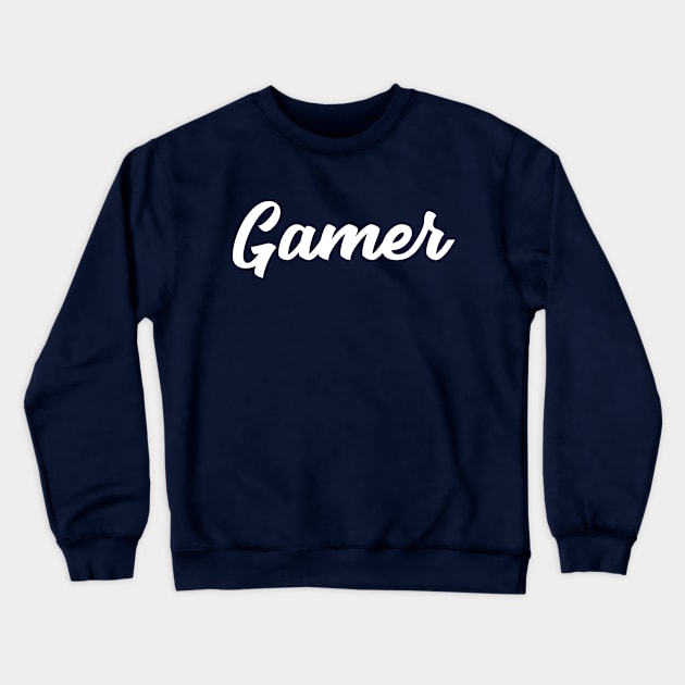 Gamer Crewneck Sweatshirt by machmigo